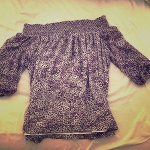 Off the shoulder top